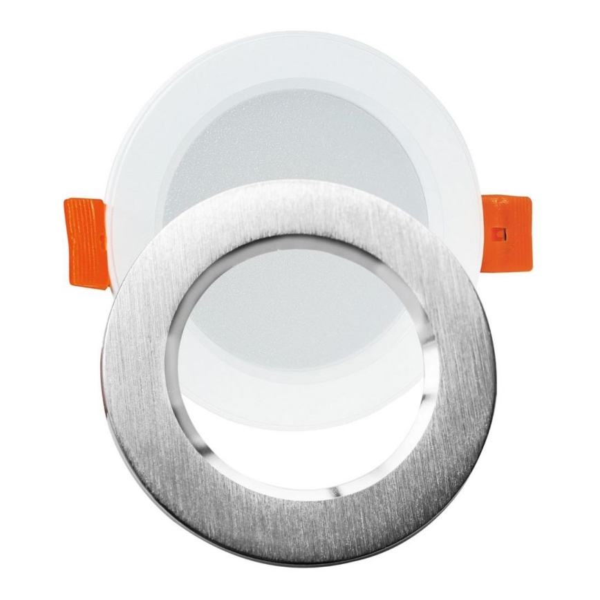 LED Recessed light ZOE LED/4,8W/230V silver