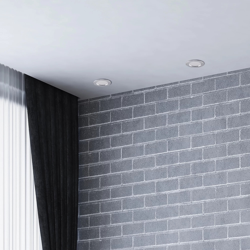 LED Recessed light ZOE LED/4,8W/230V silver