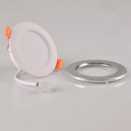 LED Recessed light ZOE LED/4,8W/230V silver