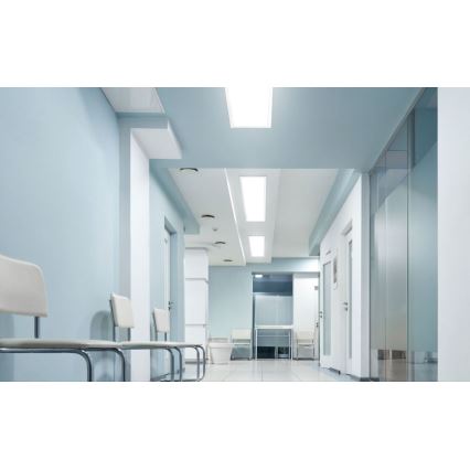 LED Recessed panel ALGINE DUO 2in1 LED/30W/230V 120x30 cm