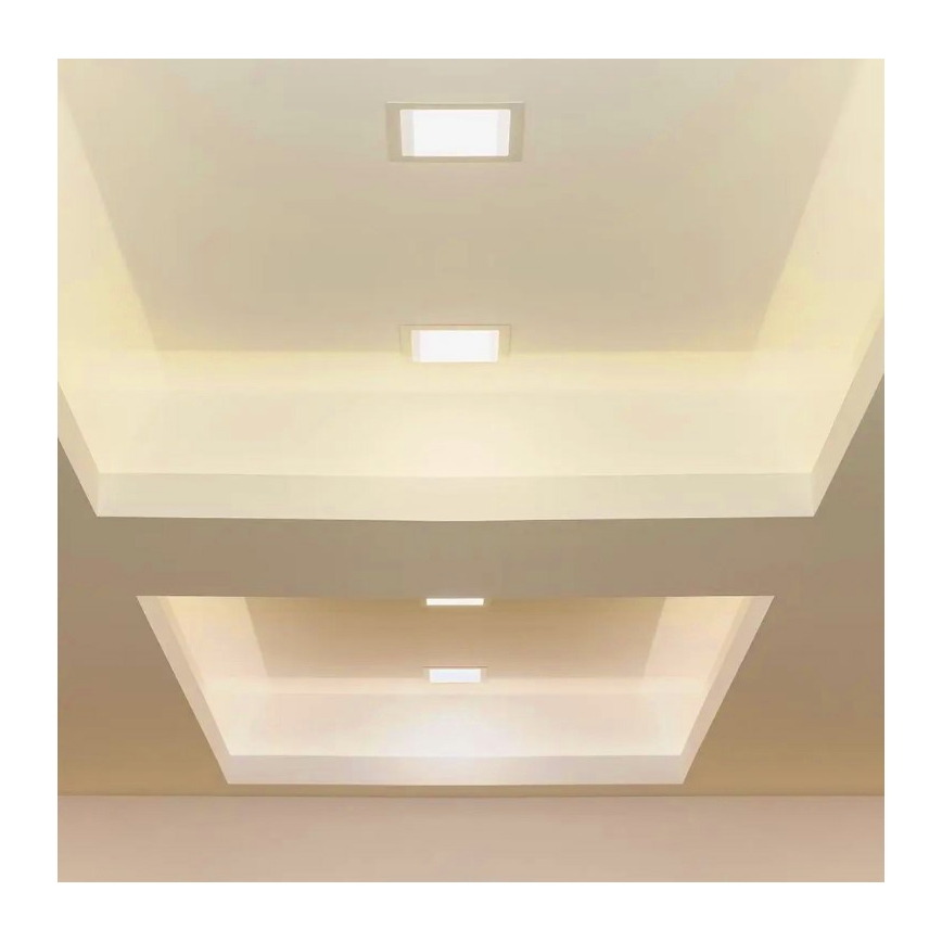 LED Recessed panel LED/18W/230V 3000K square