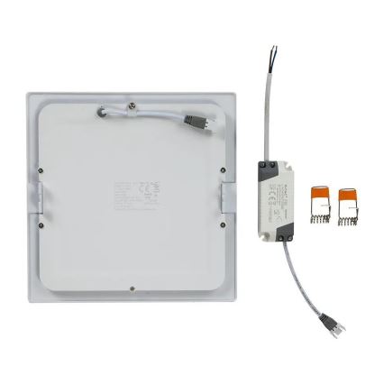 LED Recessed panel LED/18W/230V 3000K square