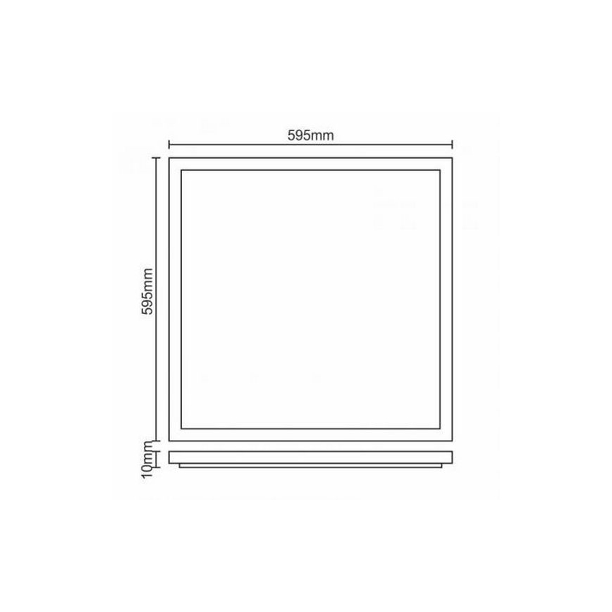 LED Recessed panel LED/40W/230V 4500K