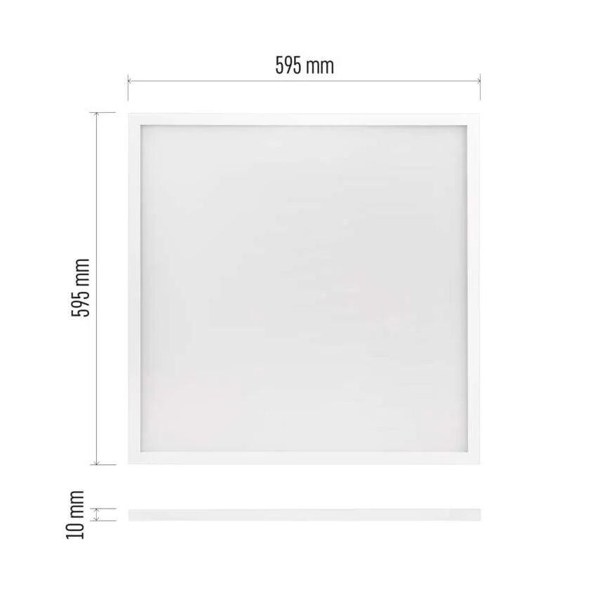 LED Recessed panel PROXO LED/33W/230V 4000K 60x60 cm white