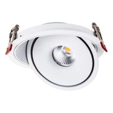 LED Recessed spotlight LED/20W/230V 3000/4000/6400K d. 16,5 cm white