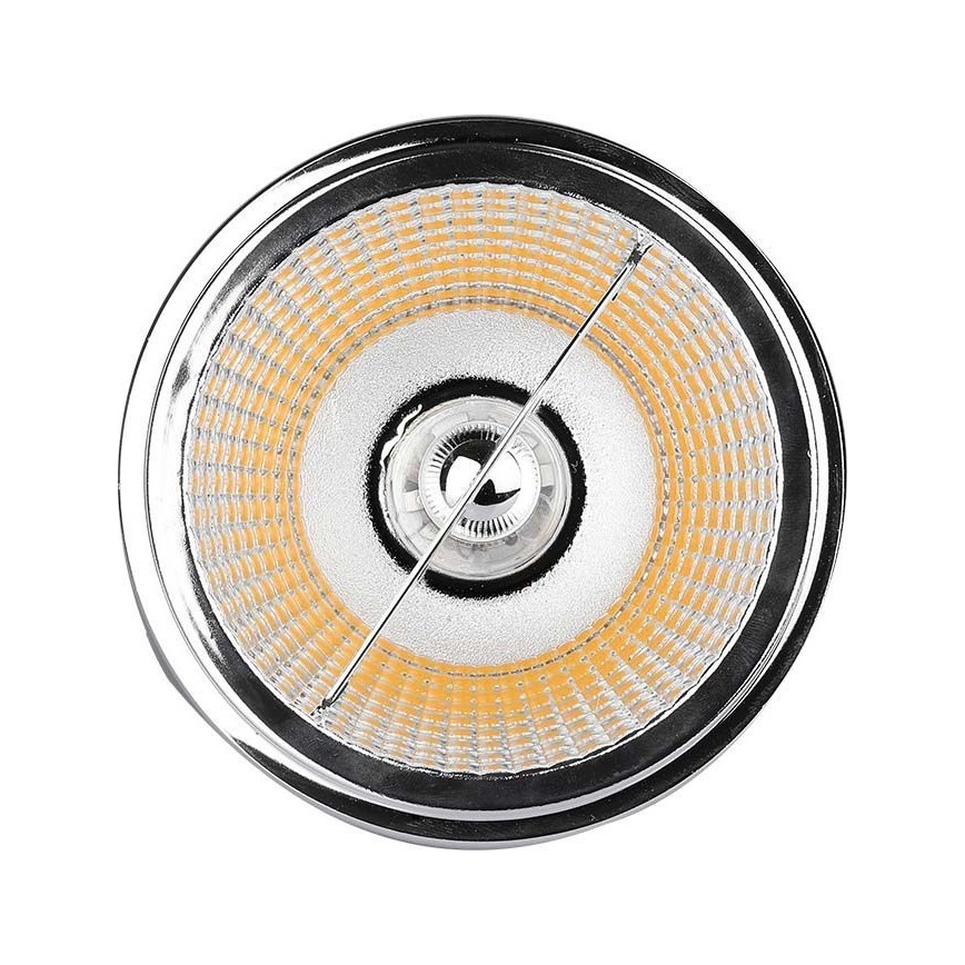 LED Recessed spotlight LED/20W/230V 4000K 40°/20° d. 11 cm shiny chrome