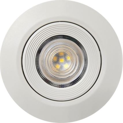 LED Recessed/surface-mounted spotlight 2in1 LED/5W/230V 4200K d. 9,3 cm white