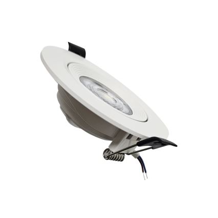 LED Recessed/surface-mounted spotlight 2in1 LED/5W/230V 4200K d. 9,3 cm white
