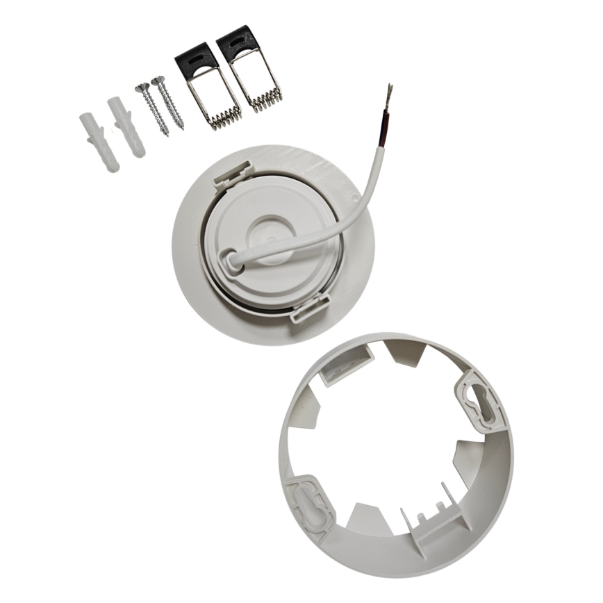 LED Recessed/surface-mounted spotlight 2in1 LED/5W/230V 4200K d. 9,3 cm white