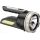 LED Rechargeable Flashlight 2xLED/3W/5V 210 lm 1200 mAh Black