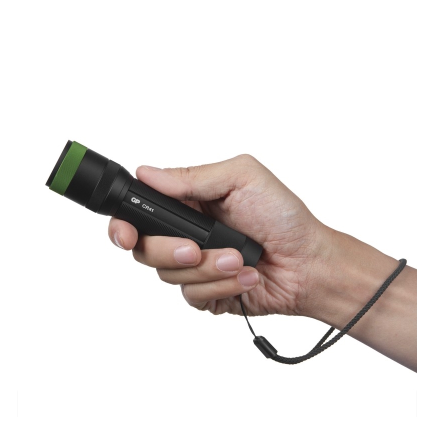 LED rechargeable flashlight GP DISCOVERY CR41 LED/Li-lon 3,7V IPX7