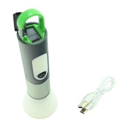 LED Rechargeable flashlight LED/10W/3,7V 750 lm 10h