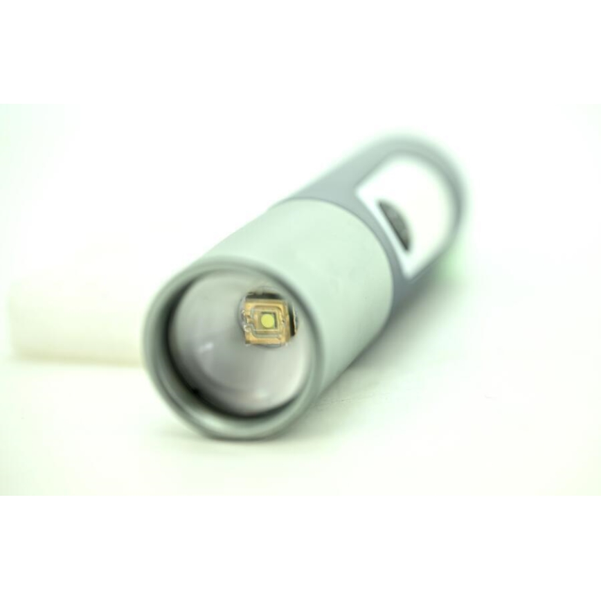 LED Rechargeable flashlight LED/10W/3,7V 750 lm 10h