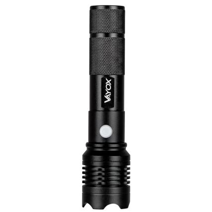 LED Rechargeable flashlight LED/10W/5V IPX4 800 shiny 1200 mAh