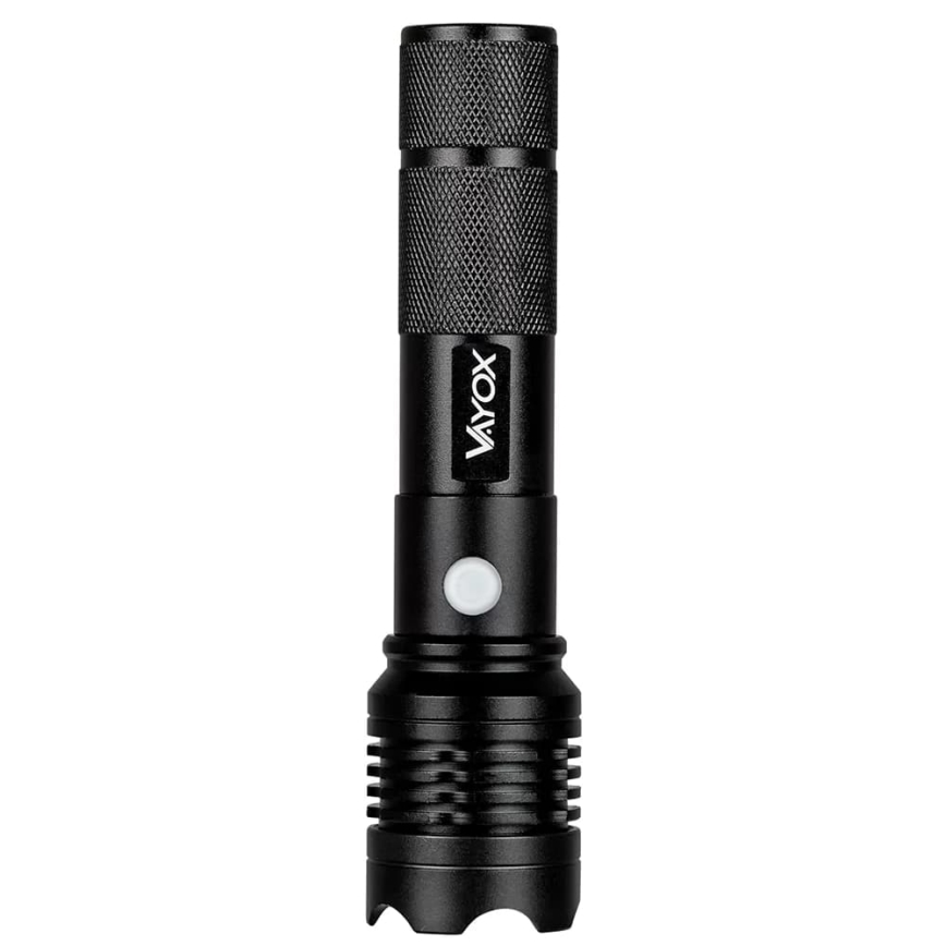 LED Rechargeable flashlight LED/10W/5V IPX4 800 shiny 1200 mAh