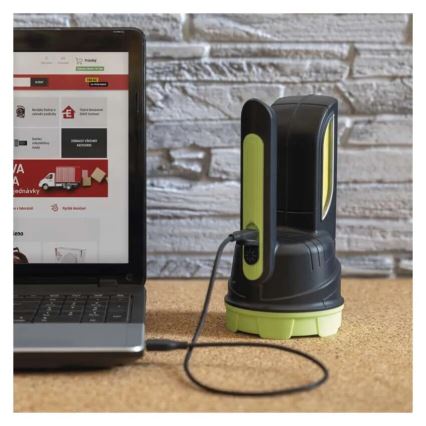 LED Rechargeable flashlight LED/3,7V 210 lm 1800mAh