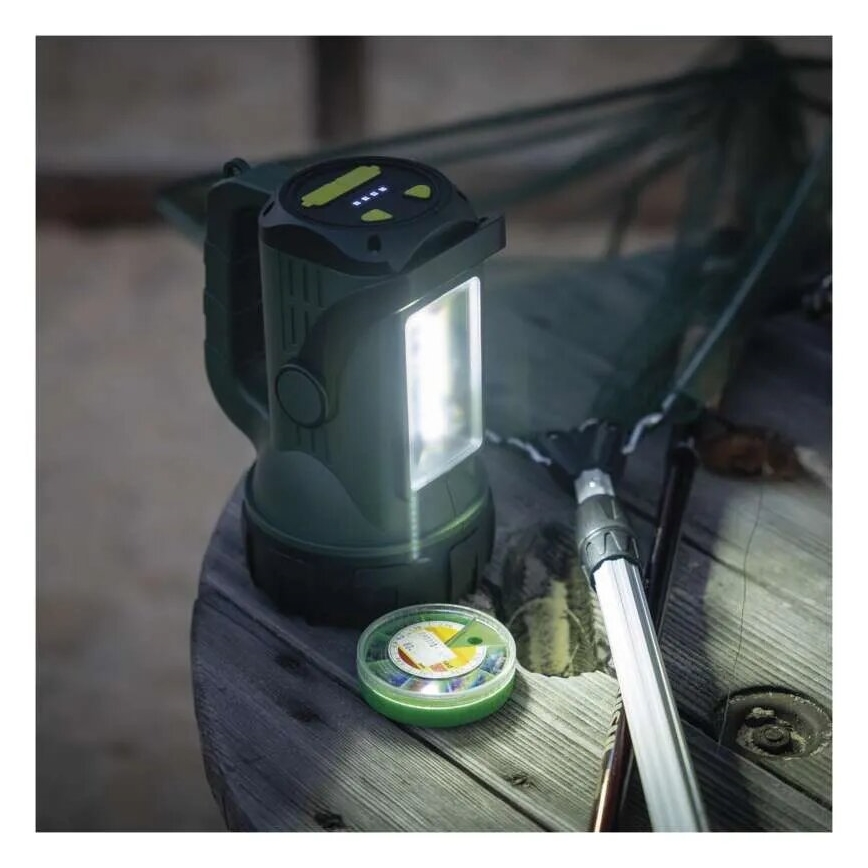 LED Rechargeable flashlight LED/3,7V IP43 700 lm 3600mAh