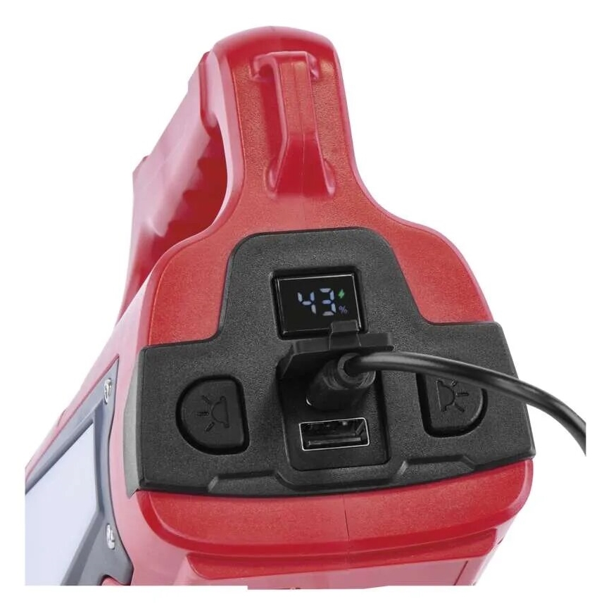 LED Rechargeable flashlight LED/3,7V IP44 1000 lm 15000mAh