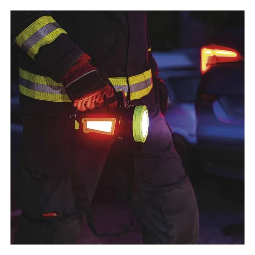 LED Rechargeable flashlight LED/3,7V IP44 850 lm 8000mAh