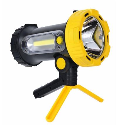 LED Rechargeable flashlight LED/5W/4000mAh + LED/3W