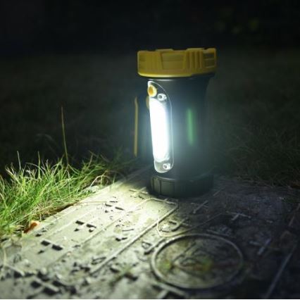 LED Rechargeable flashlight LED/5W/4000mAh + LED/3W