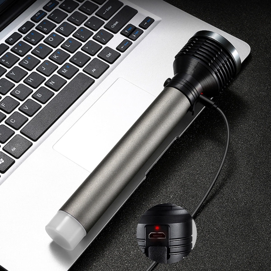 LED Rechargeable flashlight LED/6,5W/3,7V 2400 mAh