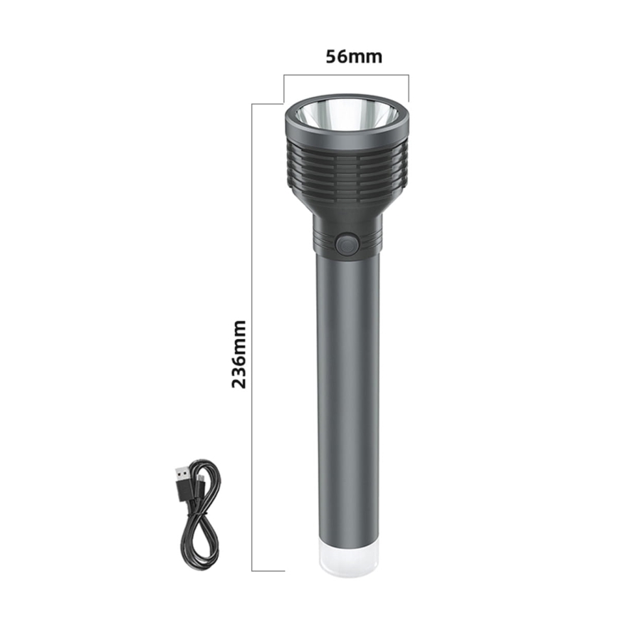 LED Rechargeable flashlight LED/6,5W/3,7V 2400 mAh