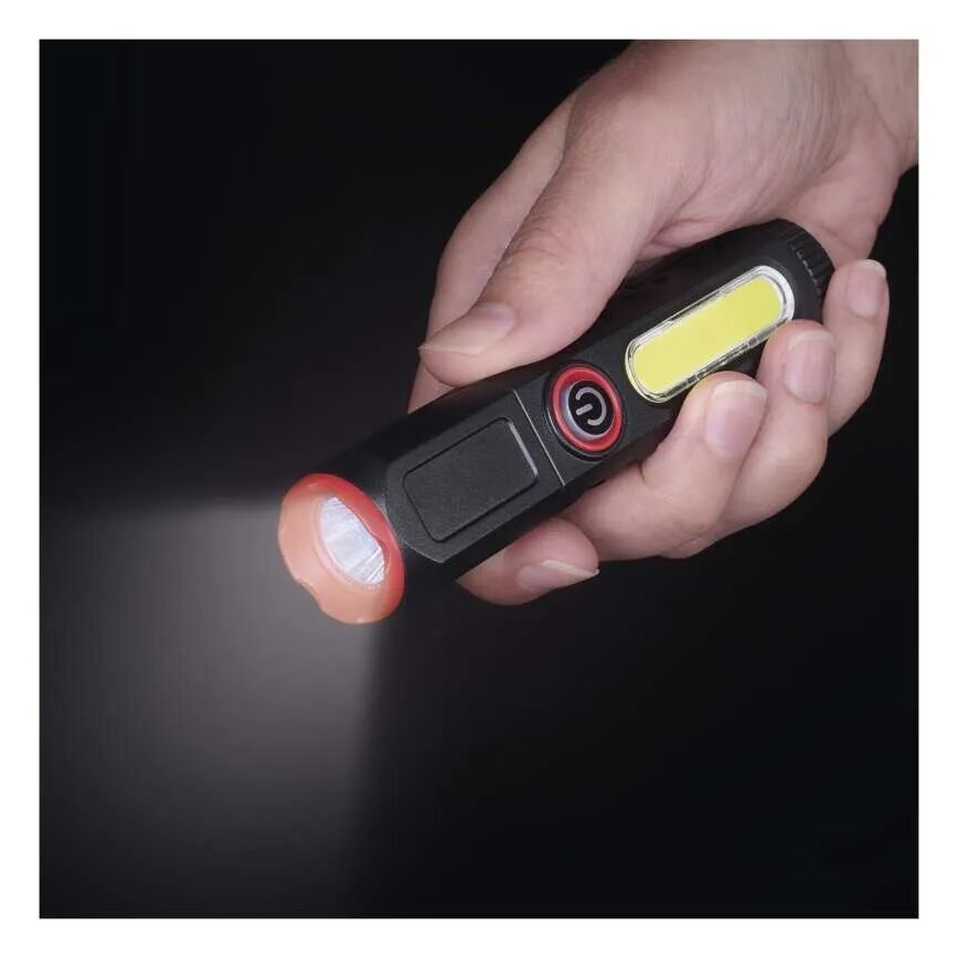 LED Rechargeable flashlight LED/USB/3,7V 120 lm 400 mAh