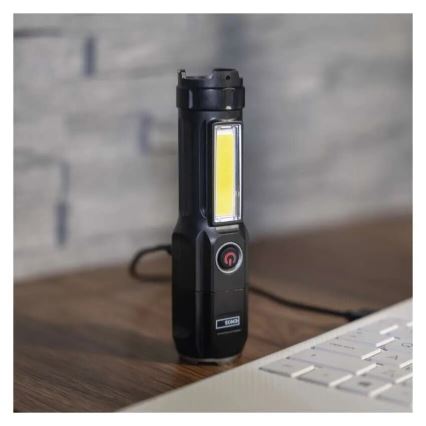 LED Rechargeable flashlight LED/USB/3,7V IP44 150 lm 1200mAh