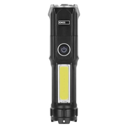 LED Rechargeable flashlight LED/USB/3,7V IP44 150 lm 1200mAh