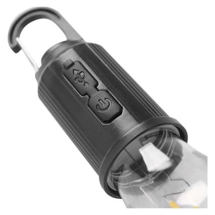 LED Rechargeable flashlight LED/USB IP44 90 lm 400mAh