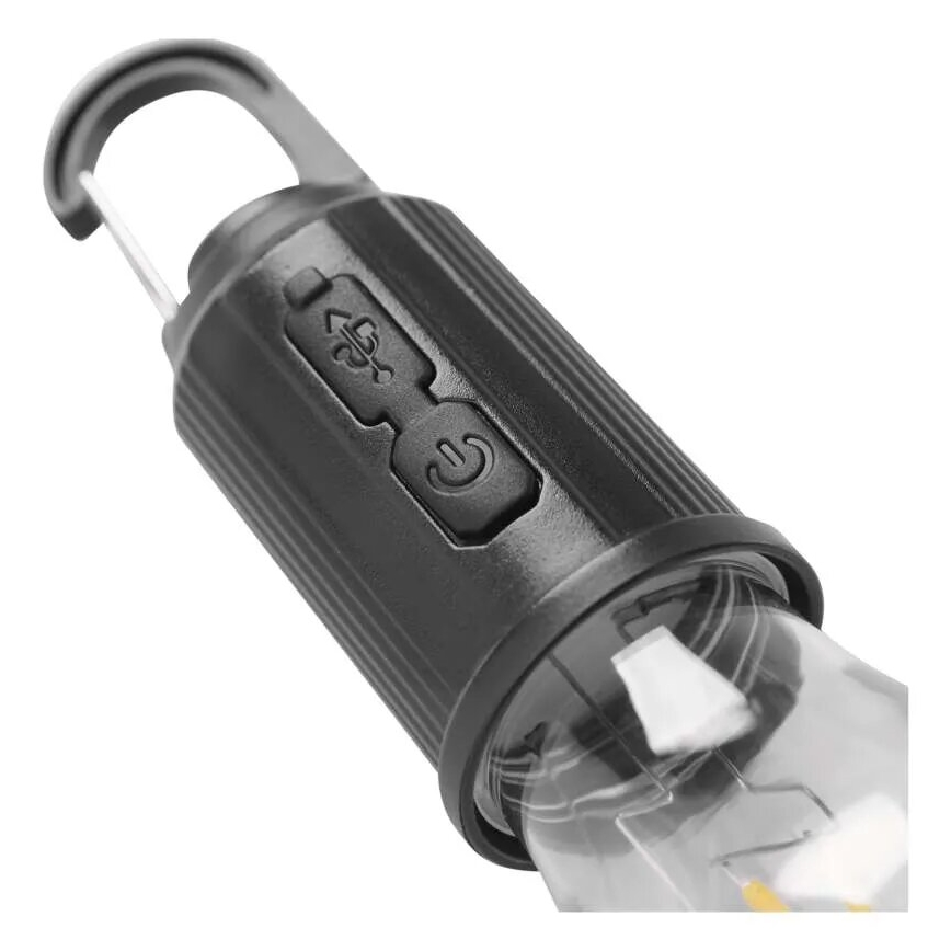 LED Rechargeable flashlight LED/USB IP44 90 lm 400mAh