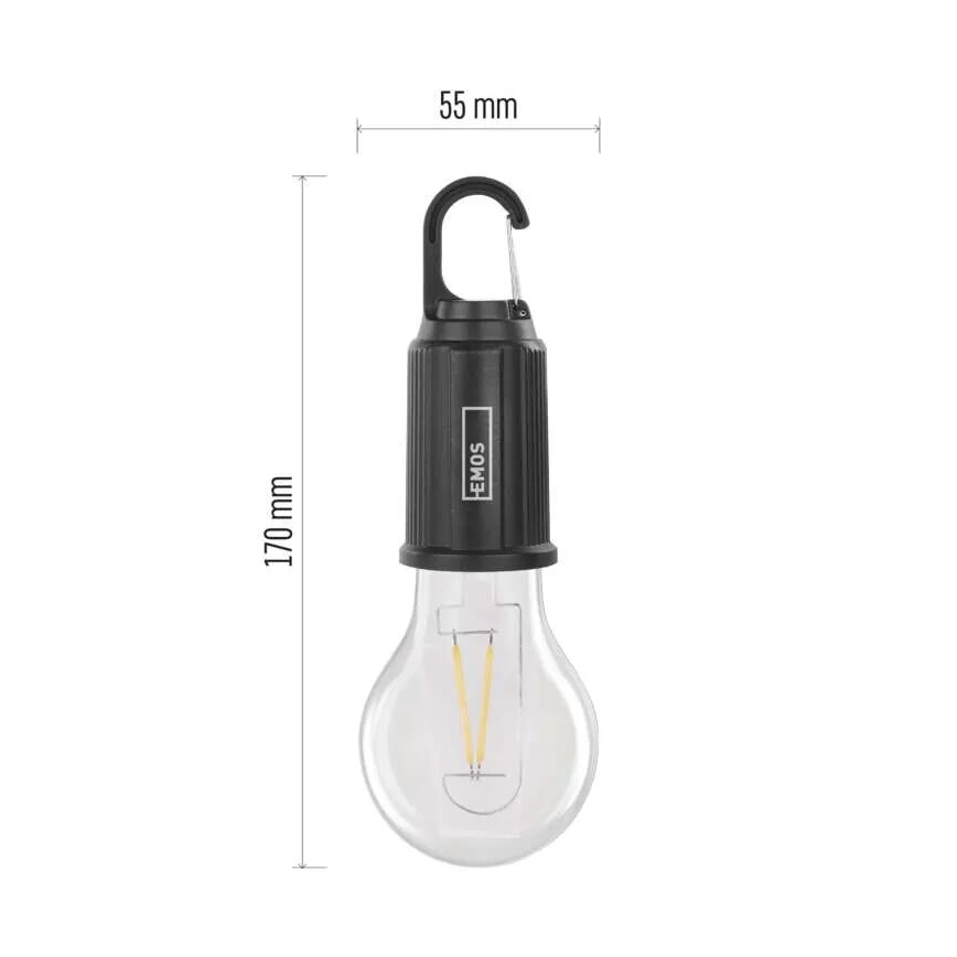 LED Rechargeable flashlight LED/USB IP44 90 lm 400mAh