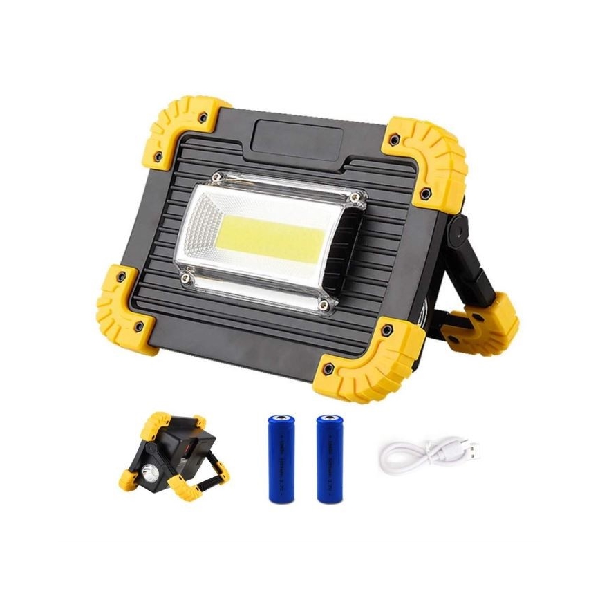 LED Rechargeable floodlight LED/10W/4000 mAh