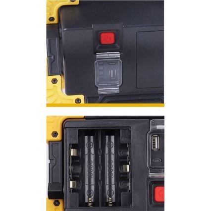LED Rechargeable floodlight LED/10W/4000 mAh