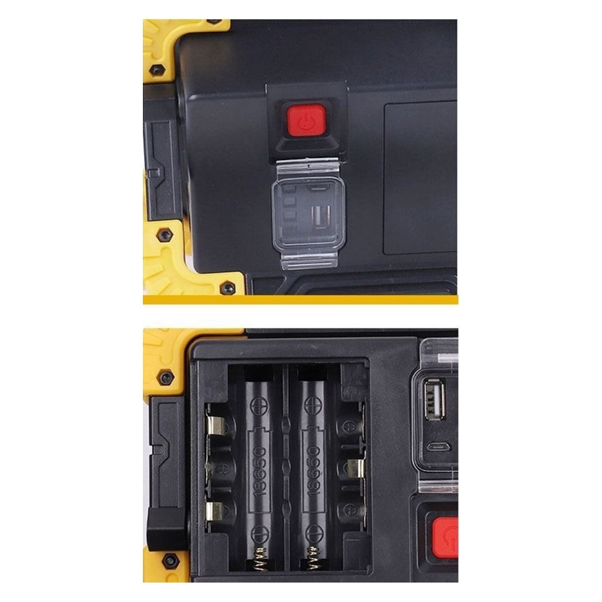 LED Rechargeable floodlight LED/10W/4000 mAh