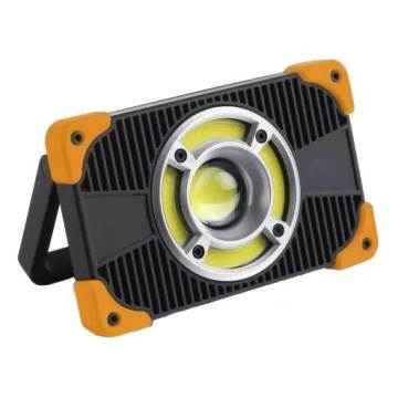 LED Rechargeable Floodlight with Speaker LED/10W/5V USB 6500K IP44 2000 mAh