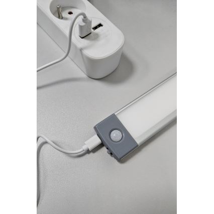 LED Rechargeable furniture lighting with a sensor LED/2,5W/5V USB 800 mAh 4200K 32,5 cm