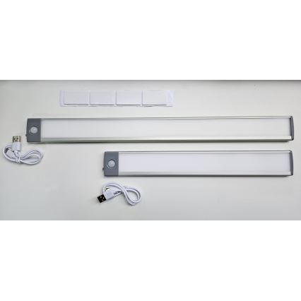 LED Rechargeable furniture lighting with a sensor LED/3,5W/5V USB 800 mAh 4200K 46 cm