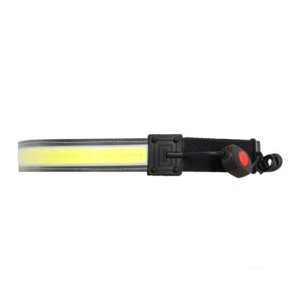 LED Rechargeable Headlamp 2x LED / 5V — 180 lm, 900 mAh, Black