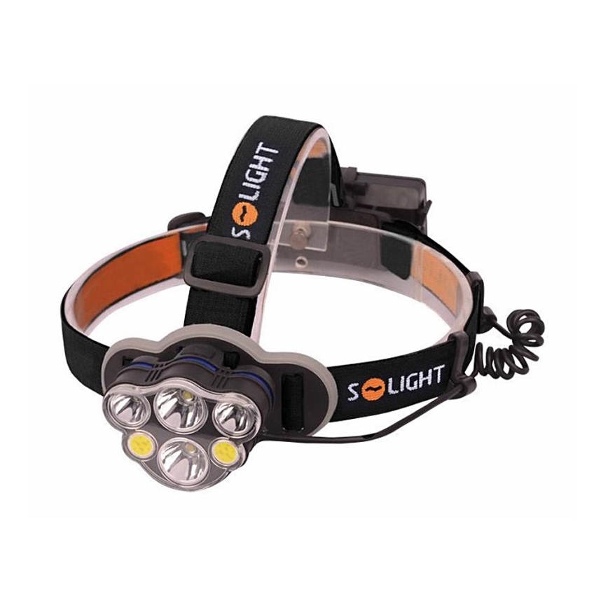 LED Rechargeable headlamp LED/USB 2200mAh IP44