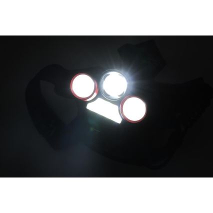 LED Rechargeable headlamp LED/USB 670lm