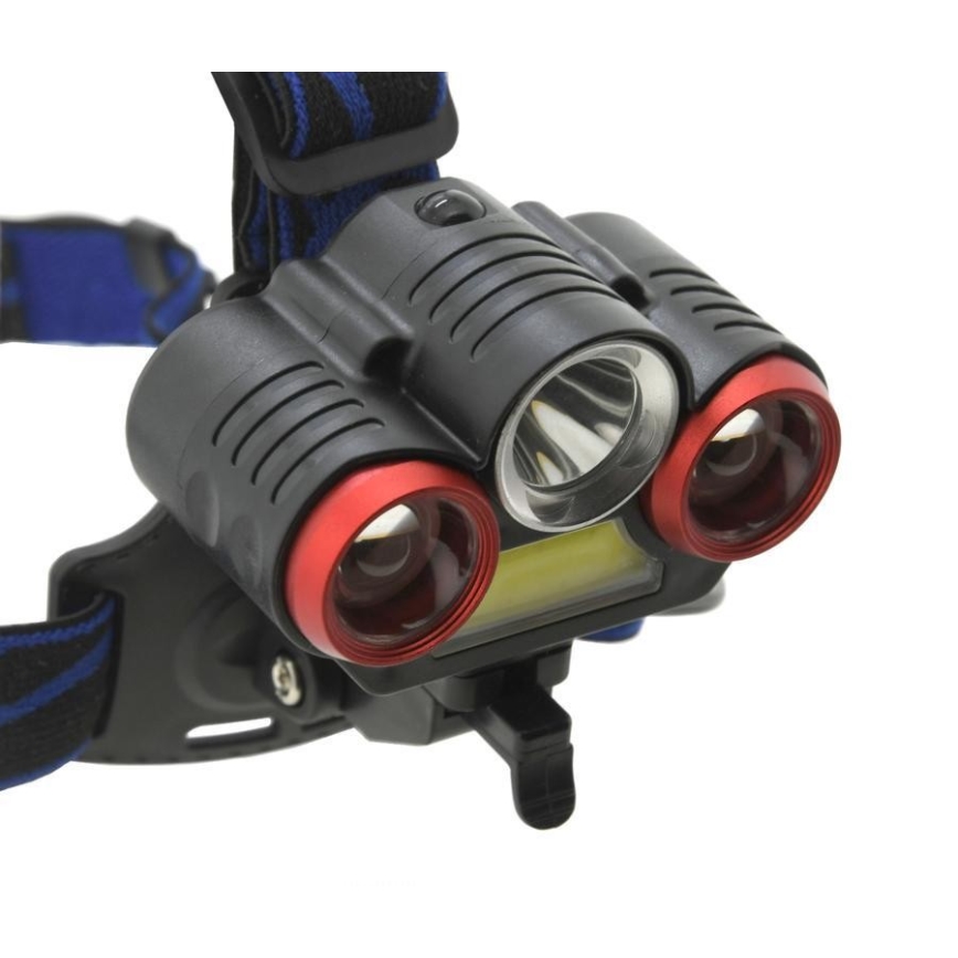 LED Rechargeable headlamp LED/USB 670lm