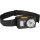 LED Rechargeable Headlamp with Sensor and Power Bank Function, 1200 mAh, IP44, Black