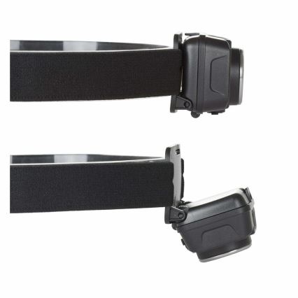 LED Dimmable rechargeable headlamp with sensor and red light LED/15W/5V IP66 430 shiny 1800 mAh