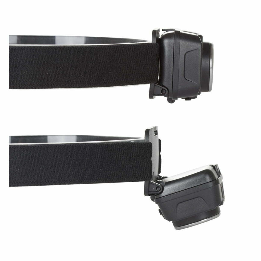LED Dimmable rechargeable headlamp with sensor and red light LED/15W/5V IP66 430 shiny 1800 mAh