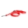 LED Rechargeable leash 120 cm 2xCR2032/5V/40 mAh red