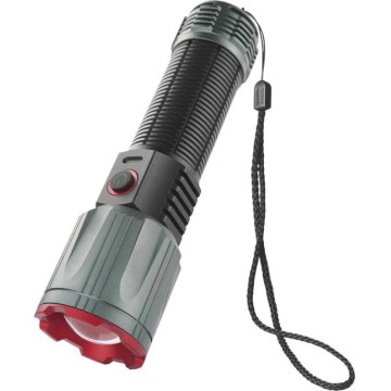 LED rechargeable metal flashlight LED/5V 3000 shiny 5000 mAh IP43