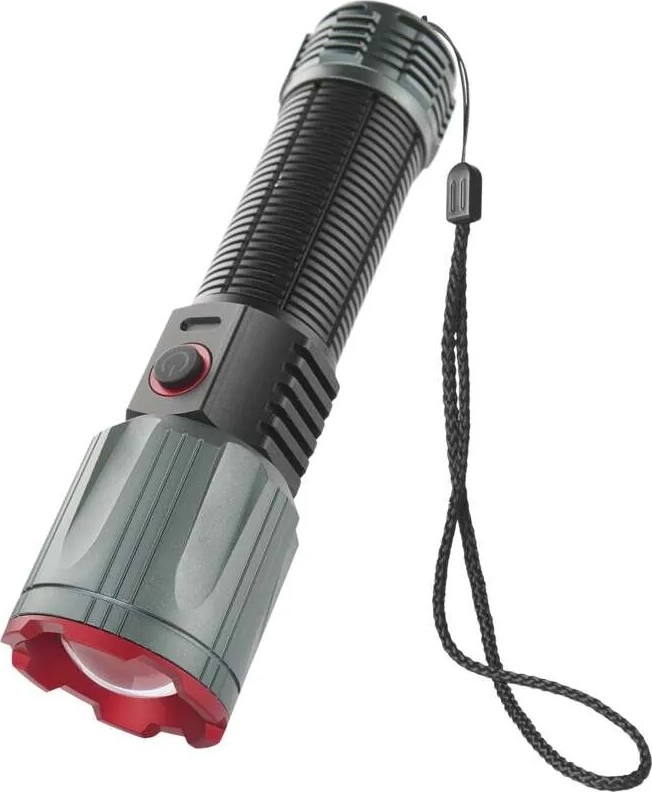 LED rechargeable metal flashlight LED/5V 3000 shiny 5000 mAh IP43