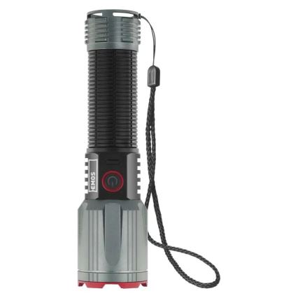 LED rechargeable metal flashlight LED/5V 3000 shiny 5000 mAh IP43